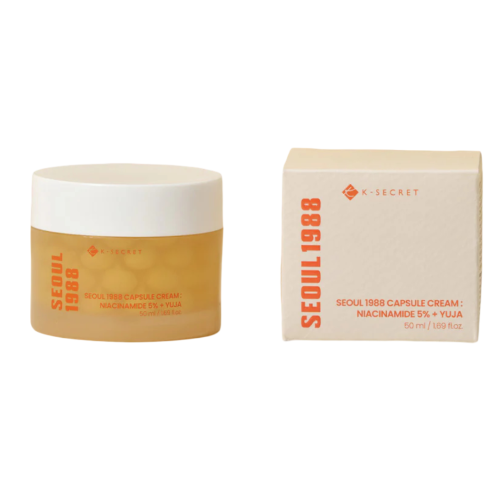 K-Secret Seoul 1988 Niacinamide 5% Yuja Capsule Cream 50ml