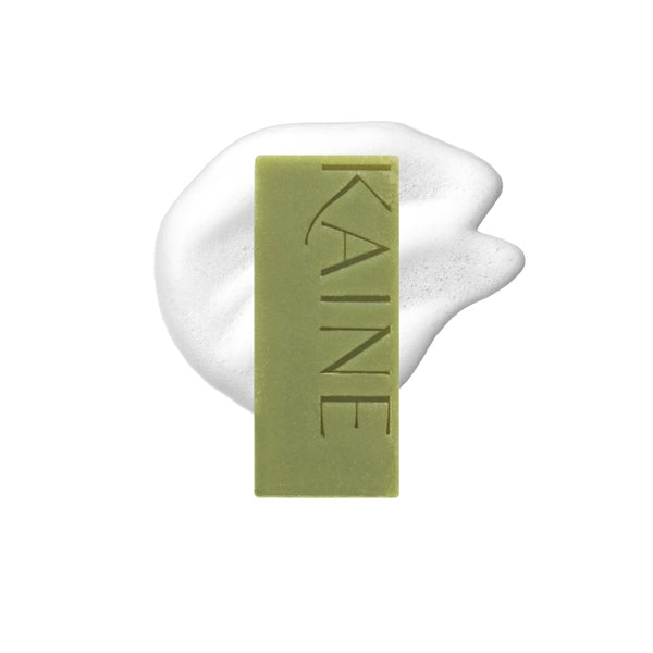 KAINE Rosemary Low pH Cleansing Bar lather