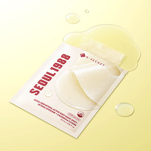 K-SECRET Retinal Active Shot Mask Sheet detail