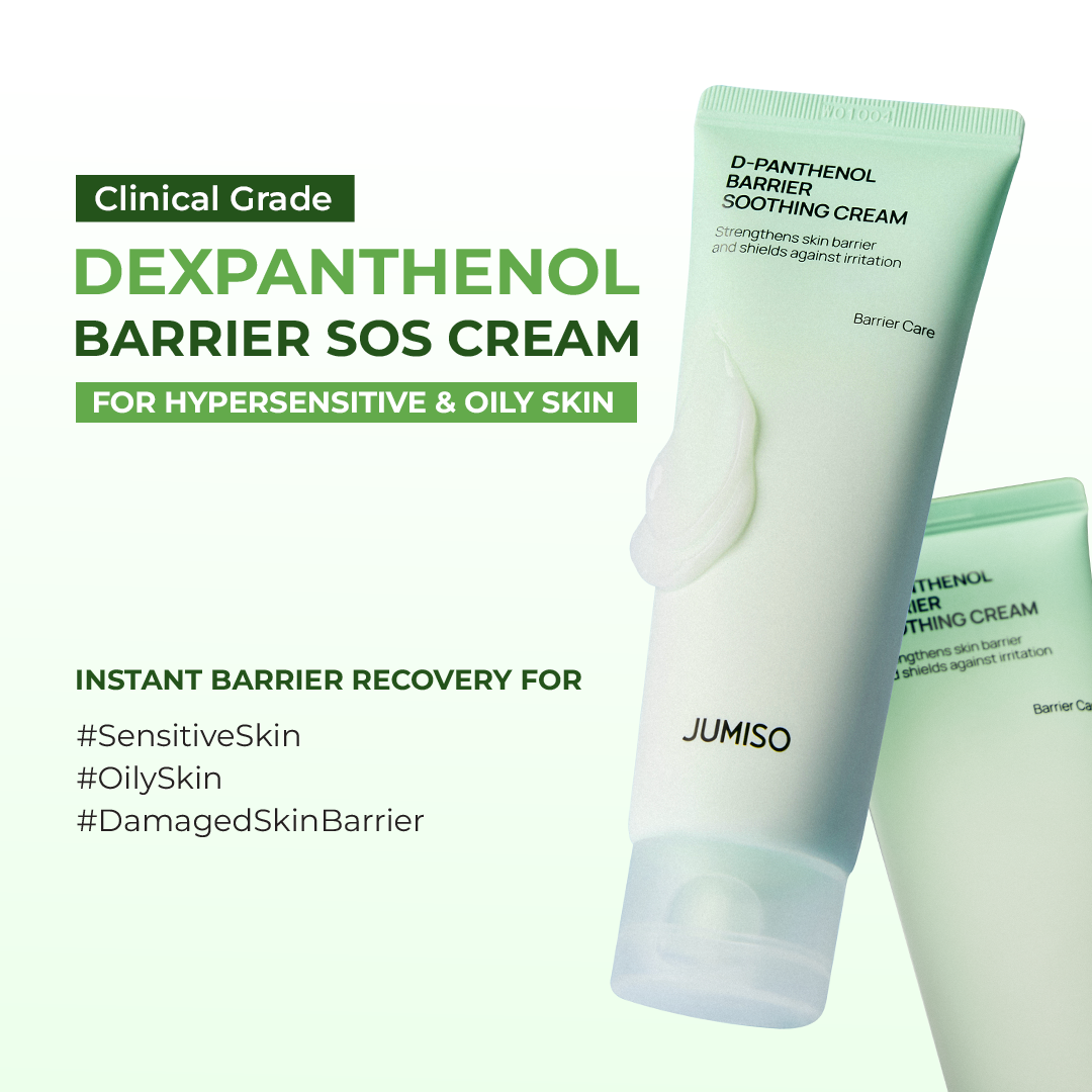 JUMISO D-Panthenol Barrier Soothing Cream 80ml use and benefits