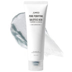 JUMISO Pore-Purifying Salicylic Acid Foaming Cleanser 120g product detail and texture