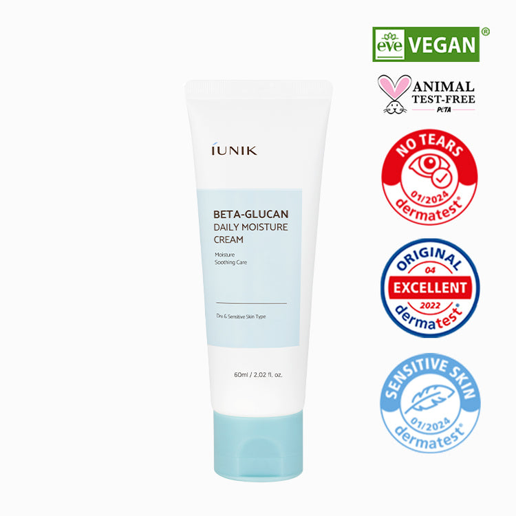 iUNIK Beta-Glucan Daily Moisture Cream 60ml product detail