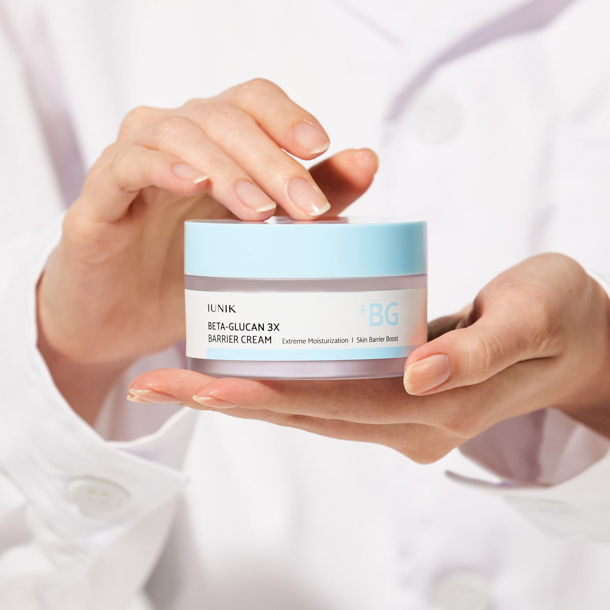 iUNIK Beta-Glucan 3X Barrier Cream 50ml product packaging