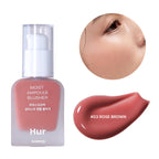 House of Hur Moist Ampoule Blusher 03 Rose Brown swatch and use