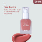 House of Hur Moist Ampoule Blusher Rose Brown 20ml exact shade bottle