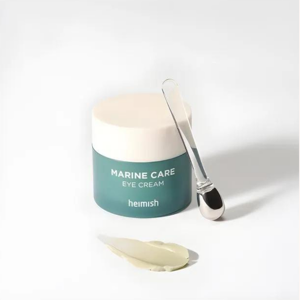 heimish Marine Care Eye Cream 30ml — product and texture