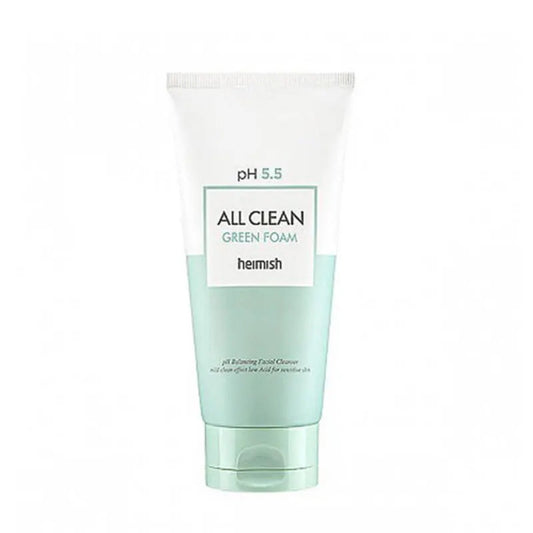 heimish All Clean Green Foam 150ml — cleanser tube
