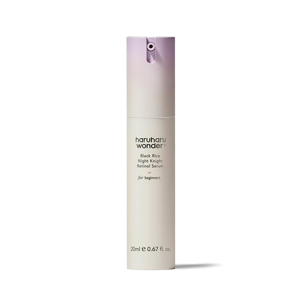 Haruharu Wonder Black Rice Night Knight Retinol Serum 20ml — product packaging