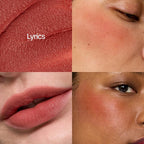 fwee Lip & Cheek Blurry Pudding Pot RS03 Faded 5g — rose shade swatches