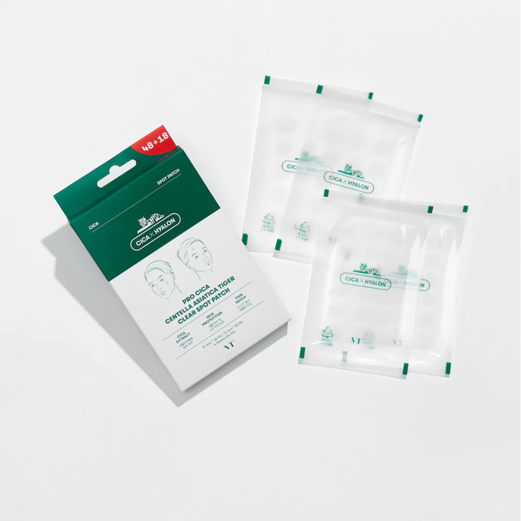 VT Pro Cica Centella Asiatica Tiger Clear Spot Patch 66 Patches product photo